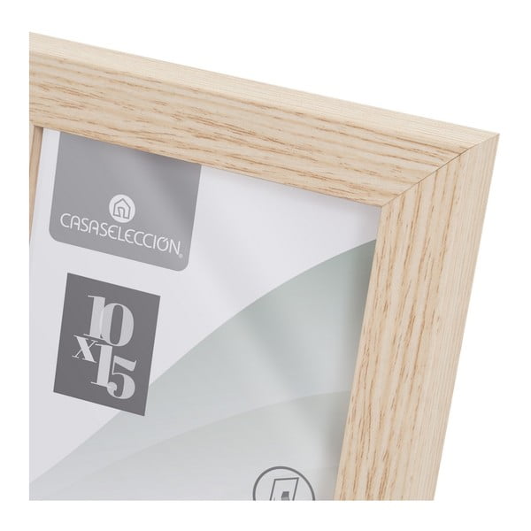 Ramka stojąca/ścienna w naturalnym kolorze 12,5x17,5 cm Sencillo – Casa Selección-image-4