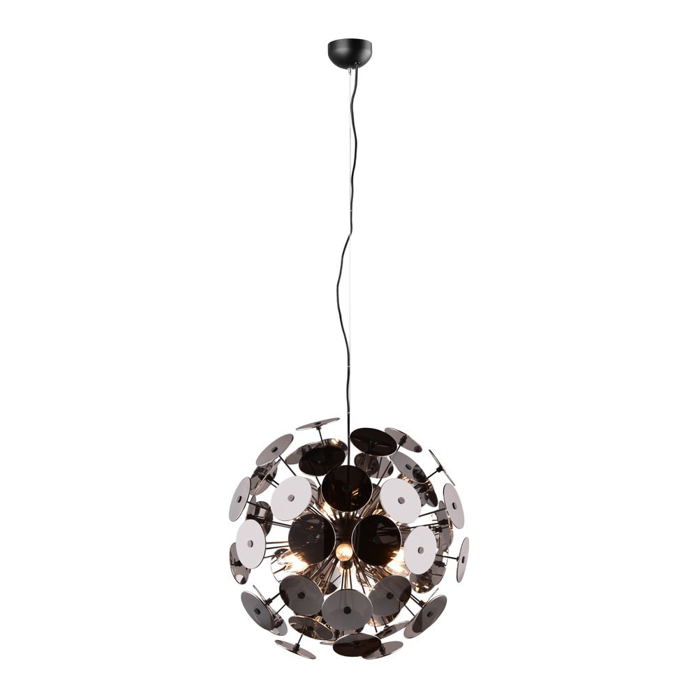Lampa wisząca w kolorze matowej czerni Discalgo – Trio (zdjęcie 4)