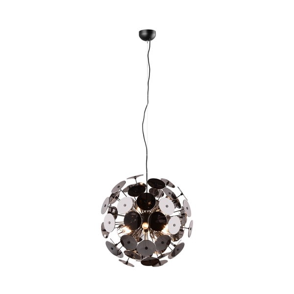 Lampa wisząca w kolorze matowej czerni Discalgo – Trio-image-3