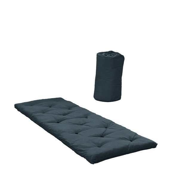 Niebieski materac futon 70x190 cm Bed In A Bag Petroleum – Karup Design