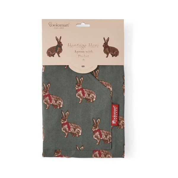 Bawełniany fartuch Heritage Hare – Cooksmart ®-image-1