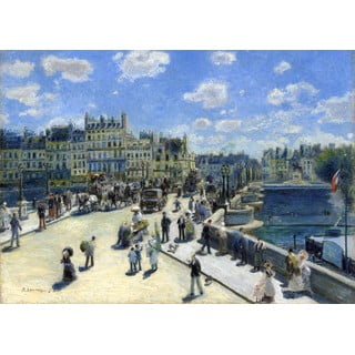 Reprodukcja obrazu Auguste’a Renoira - Pont Neuf, 70x50 cm