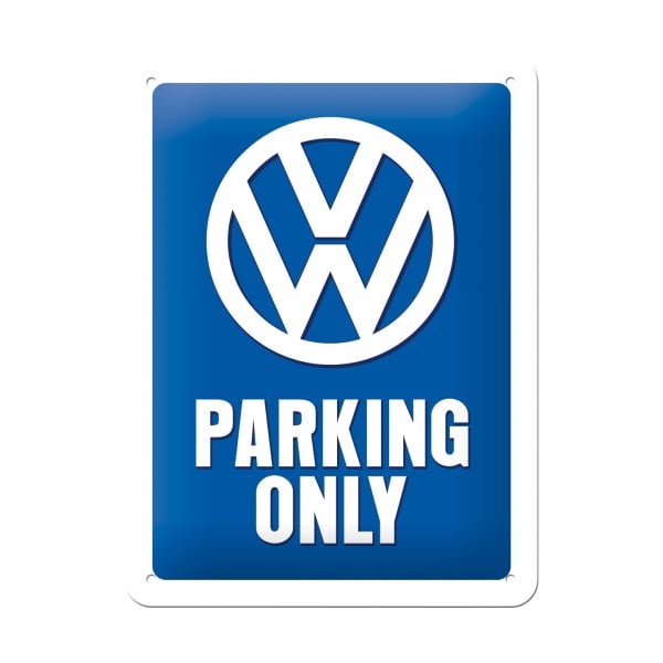 Dekoracyjna tabliczka ścienna Postershop VW Parking Only