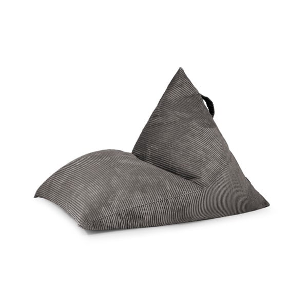 Czarny sztruksowy worek do siedzenia Razz – SLOWDOWN-image-3