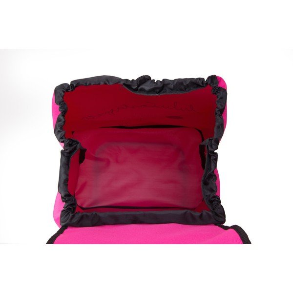 Różowa torba na zakupy na kółkach Lulucastagnette Cosette, 37 l-image-3