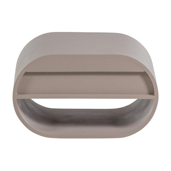 Szarobeżowa wielopoziomowa półka 39 cm Momo – WOOOD-image-3