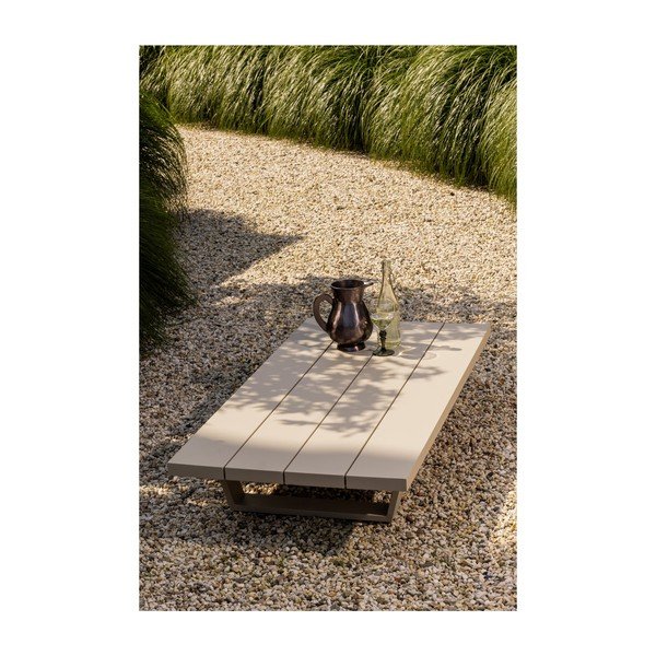 Aluminiowy stolik ogrodowy 70x140 cm Bear – Exotan-image-1