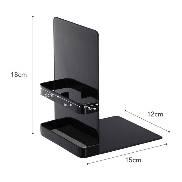 Czarna podpórka do książek YAMAZAKI Tower-image-3