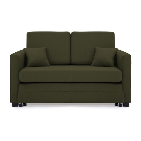 Zielona 2-osobowa sofa rozkładana Vivonita Brent