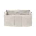 Beżowy materiałowy koszyk na chleb Blomus Bread, 26x26 cm