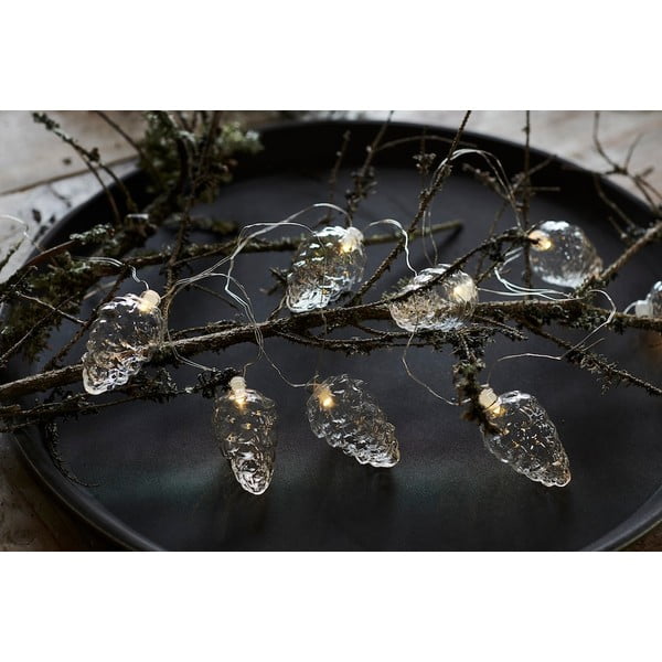 Świąteczna dekoracja świetlna liczba żarówek 8 szt. długość 120 cm Celina – Sirius-image-2