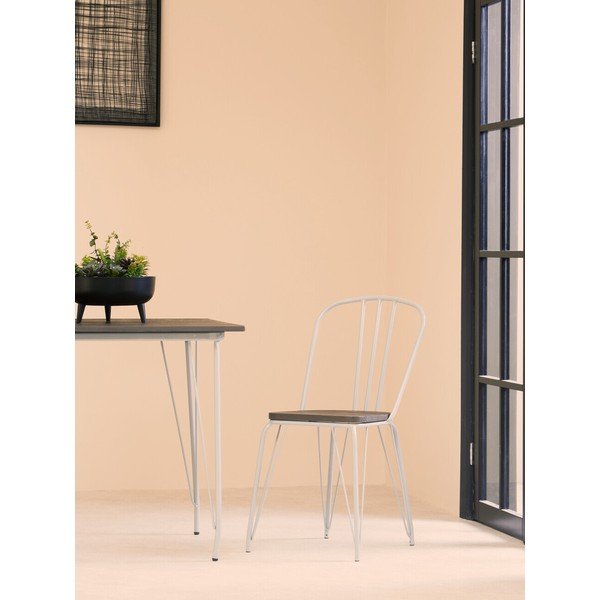 Stół z litego drewna wiązu ø 80 cm District – Premier Housewares-image-2