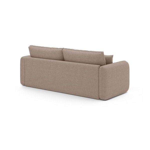 Beżowa rozkładana sofa 225 cm – Micadoni -image-4