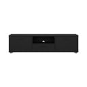 Czarna szafka pod TV 147x38 cm Media – Tvilum