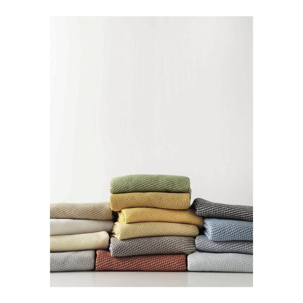 Oliwkowy pled z domieszką bawełny Euromant Ruby, 140x180 cm-image-1