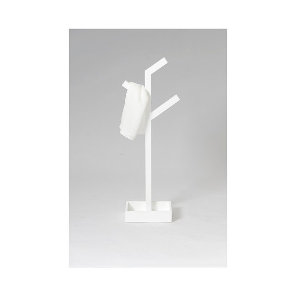 Biały wieszak na ręczniki Wireworks Branch-image-2