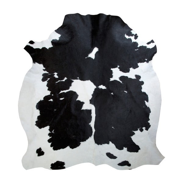Czarno-biała skóra dekoracyjna Pipsa Normand Cow, 210x220 cm