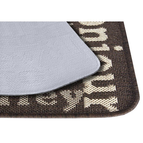 Brązowa wycieraczka Hanse Home Weave Bonjour, 50x80 cm-image-2