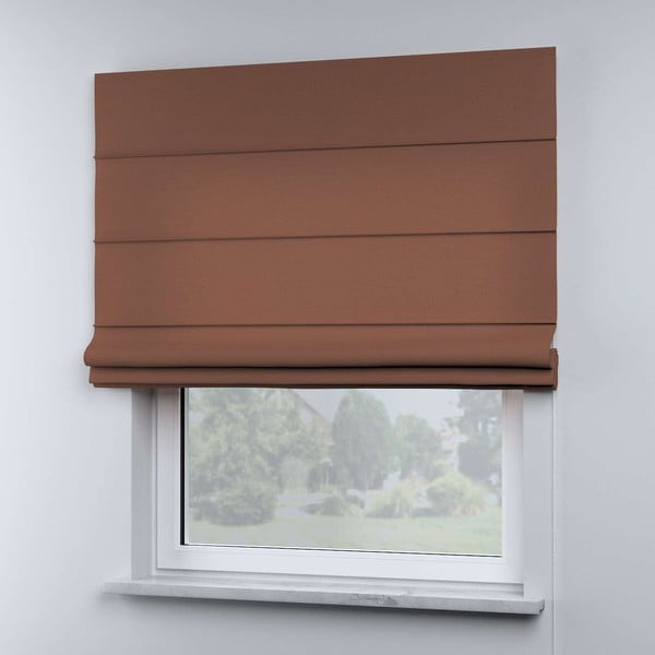 Brązowa roleta rzymska 170x130 cm Happiness – Yellow Tipi-image-4