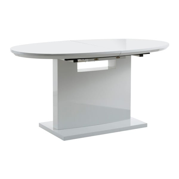 Biały stół rozkładany Støraa Courtney, 160x90 cm