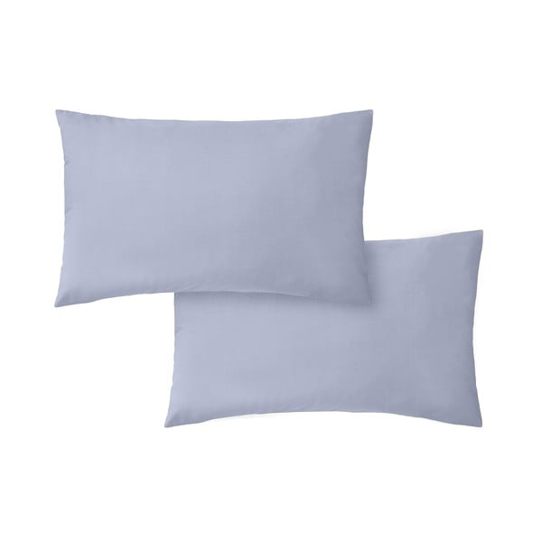 Poszewki na poduszki z perkalu bawełnianego zestaw 2 szt. 50x75 cm Cotton Percale – Bianca