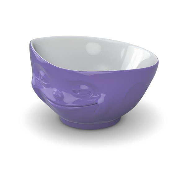 Fioletowa porcelanowa uśmiechnięta miska 58products-image-3