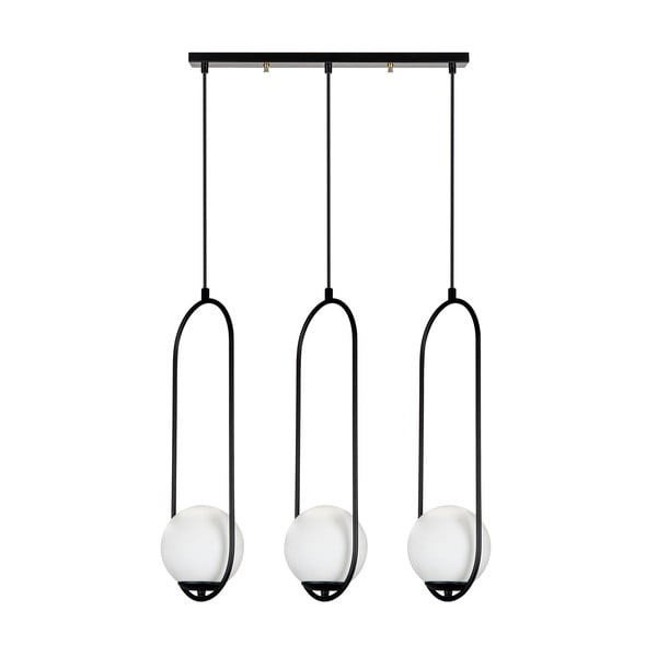 Czarna lampa wisząca Squid Lighting Arch, wys. 146 cm-image-2