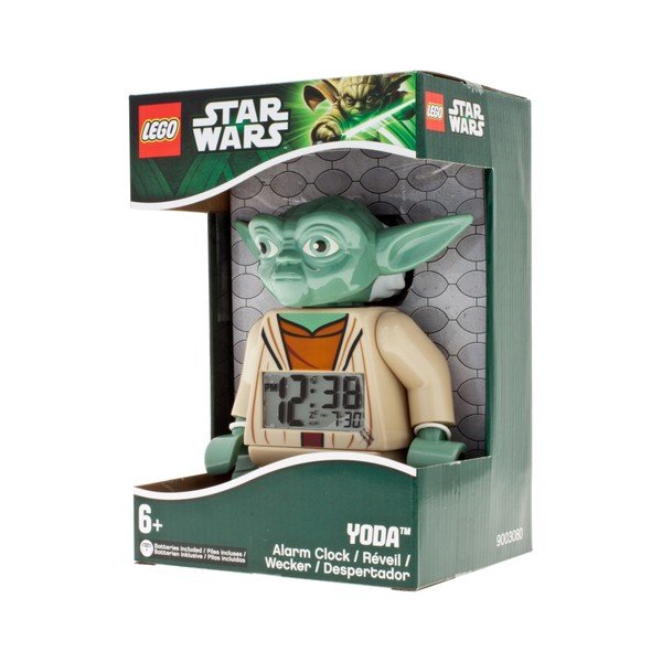 Zegar z budzikiem LEGO® Star Wars Yoda-image-2