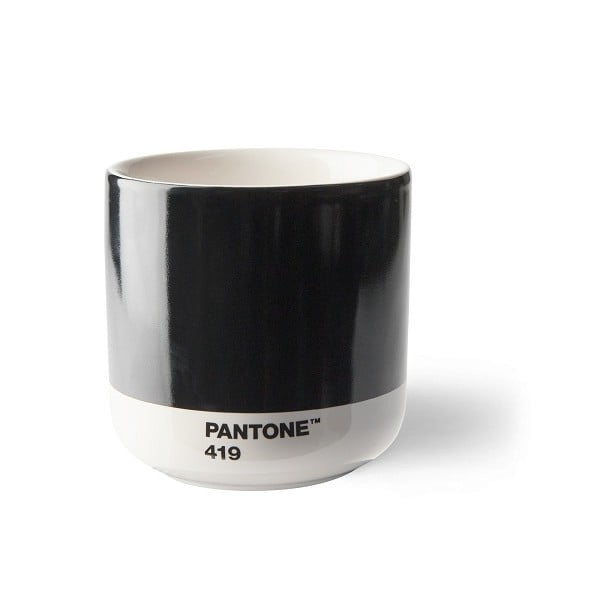 Czarny ceramiczny kubek 175 ml Cortado Black 419 – Pantone