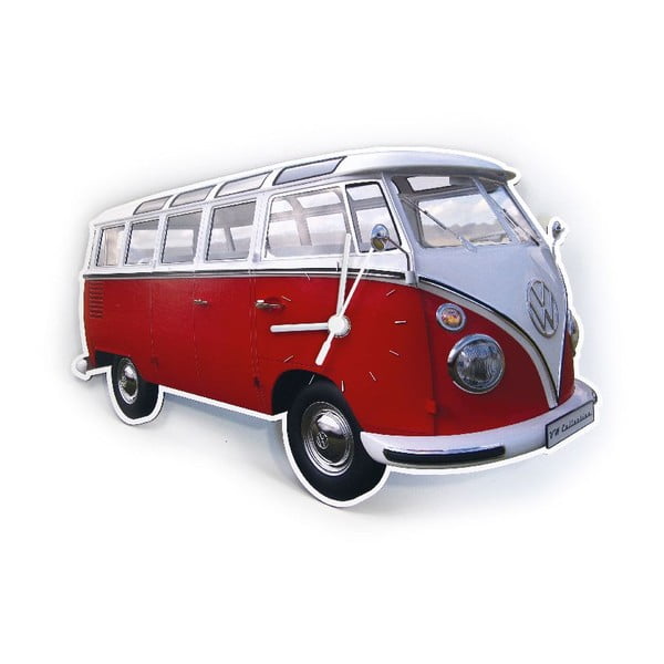 Zegar VW Camper Red