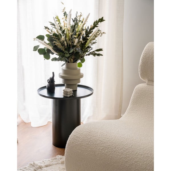 Metalowy okrągły stolik ø 45 cm Fleksa – Kave Home-image-1