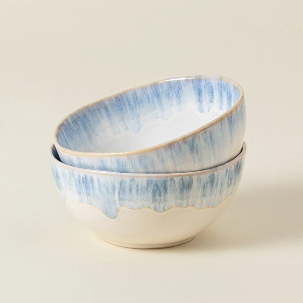 Biało-jasnoniebieska kamionkowa miska ø 16 cm Brisa – Costa Nova-image-1