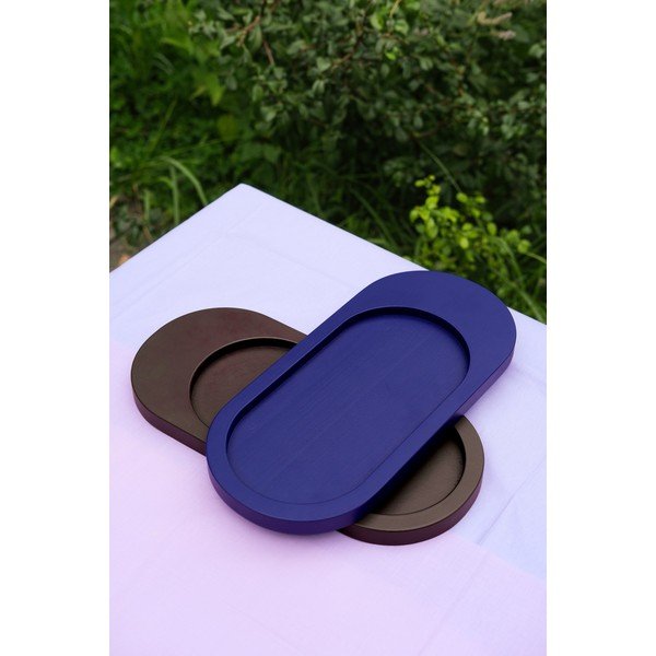 Drewniana taca dekoracyjna 15x32 cm Tenu – noo.ma-image-4