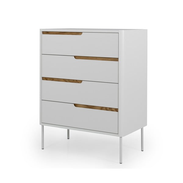 Biała komoda Tenzo Switch, 80x102 cm-image-4