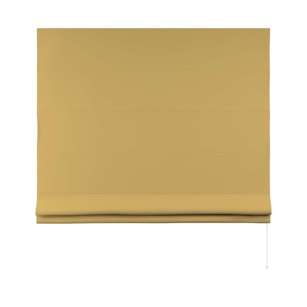 Żółta roleta rzymska 170x130 cm Cotton Story – Yellow Tipi-image-3