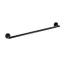 Czarny mosiężny uchwyt na ręczniki Sapho X-Round