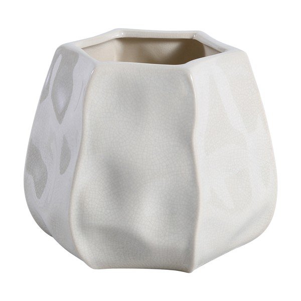 Doniczka Liam 13 cm, biała