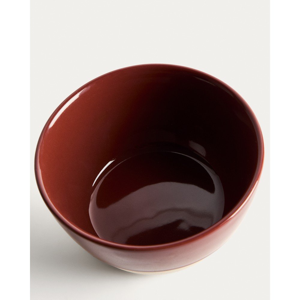 Bordowa ceramiczna miska Doren – Kave Home (zdjęcie 5)