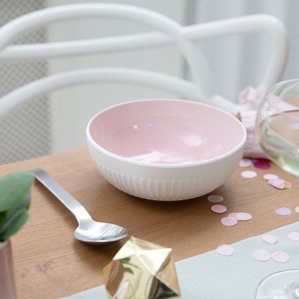 Biało-różowa porcelanowa miska Villeroy & Boch Blossom, 850 ml-image-1