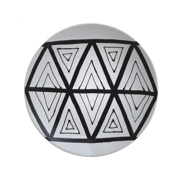 Ceramiczny talerz InArt Geometry, ⌀ 31 cm