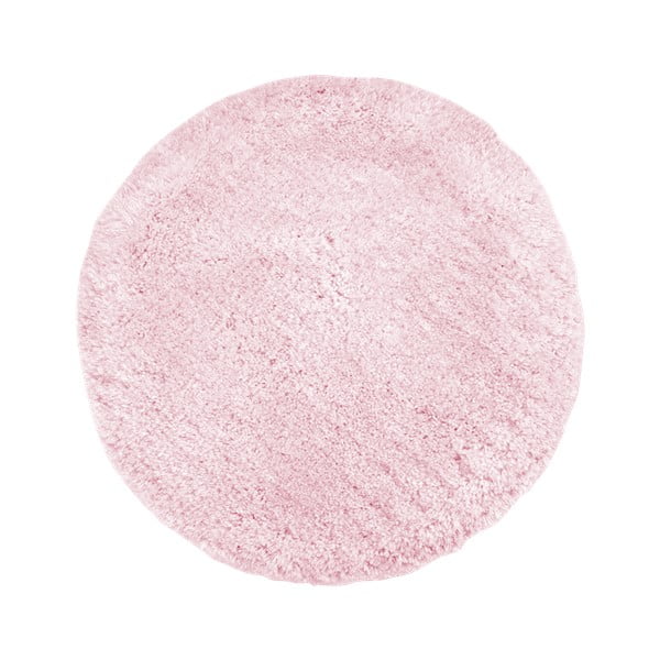 Różowy dywan wykonany ręcznie Obsession My Touch Me Powder, 60 cm