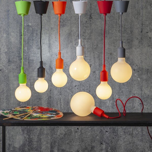 Szara lampa wisząca – Star Trading-image-1