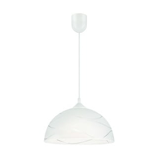Biała lampa wisząca LAMKUR Waves