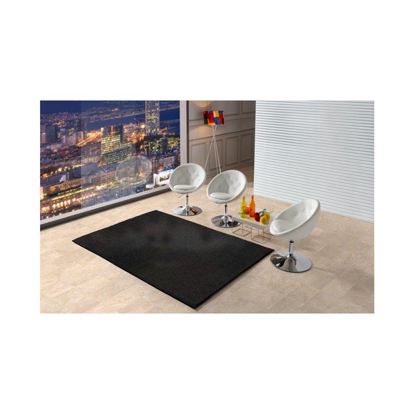 Antracytowy dywan Universal Veluro Noche, 57x110 cm-image-1