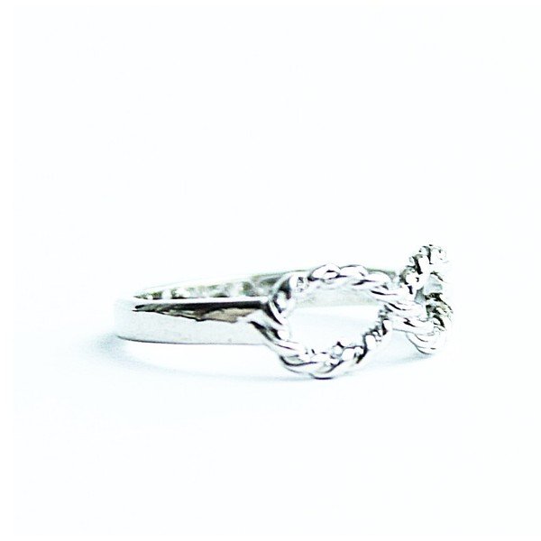 Pierścionek Silver Knurling Infinity-image-1