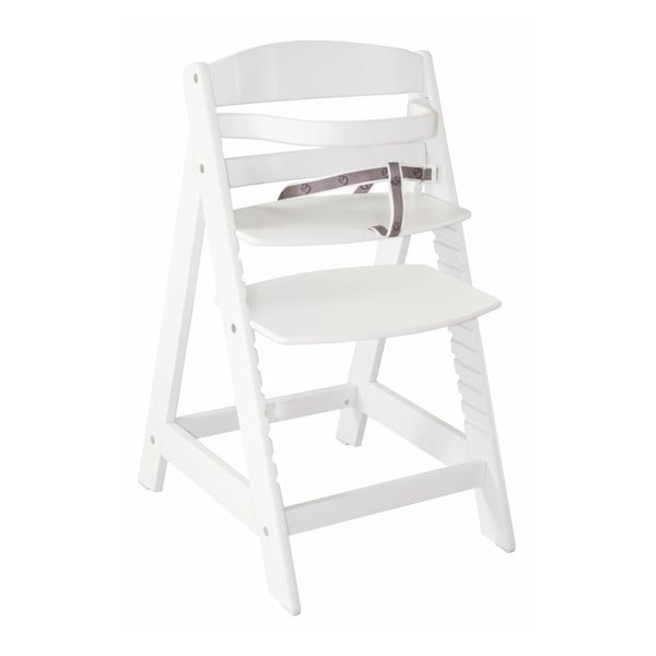 Białe krzesełko regulowane dla dziecka Roba Sit Up