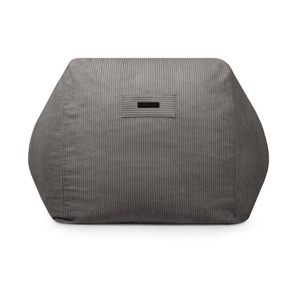 Czarny sztruksowy worek do siedzenia Sofa Snug – SLOWDOWN-image-4