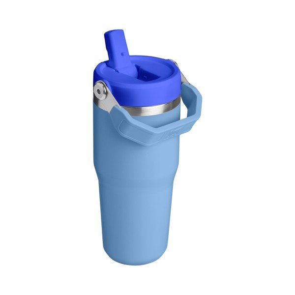 Niebieski termos ze stali nierdzewnej 410 ml IceFlow™ Flip Straw 2.0 Tumbler Blue Sky – Stanley-image-1