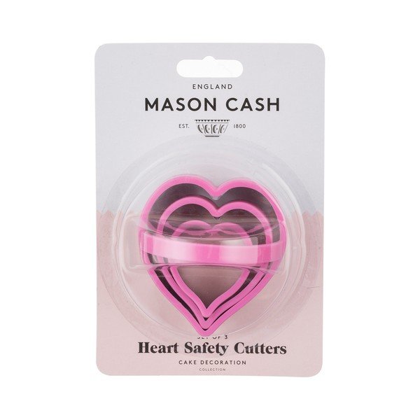 Zestaw 3 foremek do ciastek Mason Cash Heart-image-1