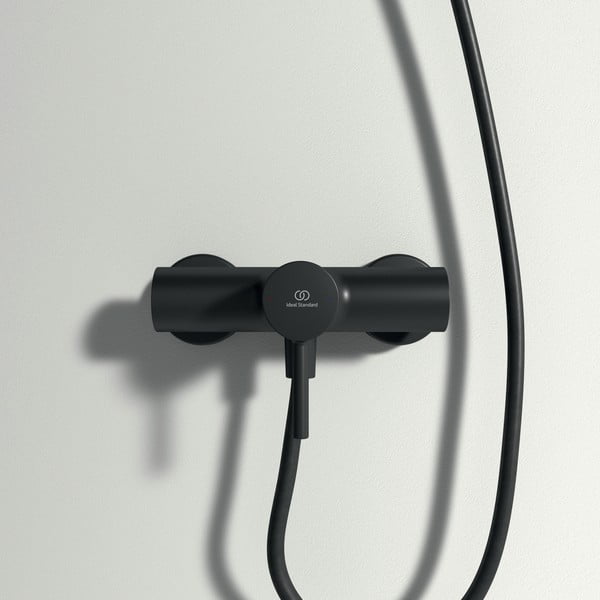 Prysznicowa bateria ścienna w kolorze matowej czerni Silk Black – Ideal Standard-image-2